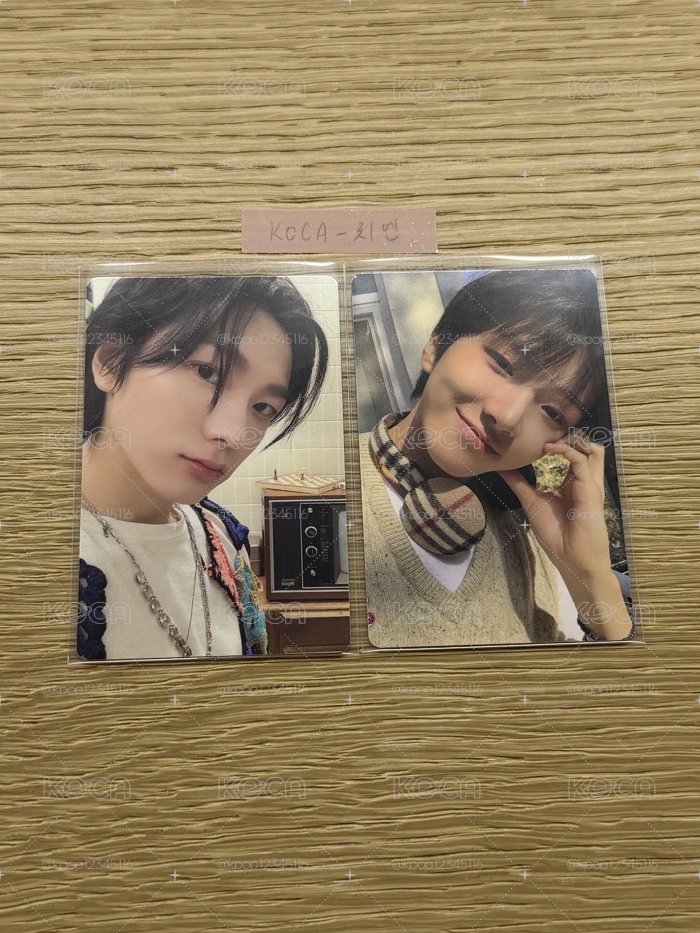 WHO! 專輯卡 Crunch ver.