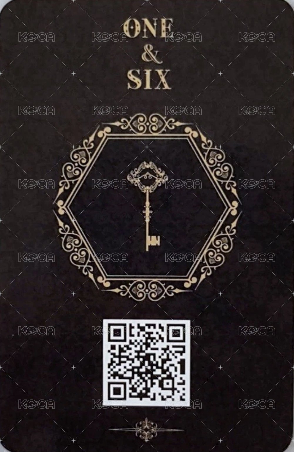 迷七 專輯卡  背面