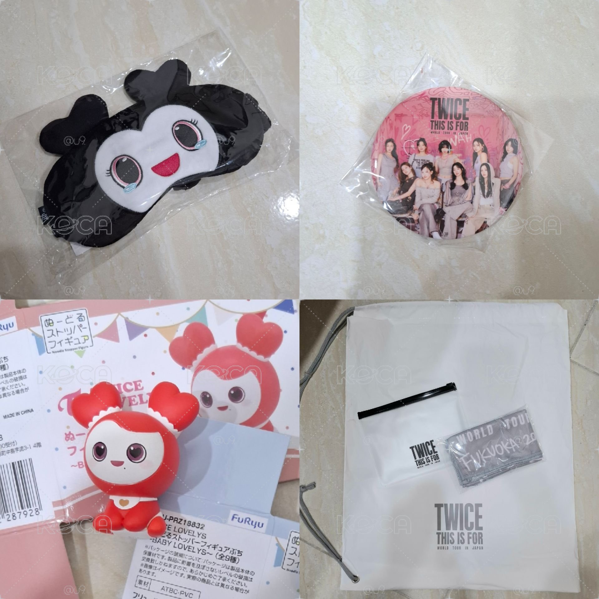 TWICE 上衣/T-shirt  周邊 小卡