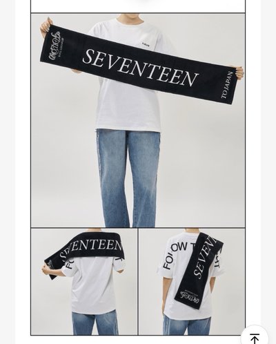 SEVENTEEN Follow to Japan 毛巾
