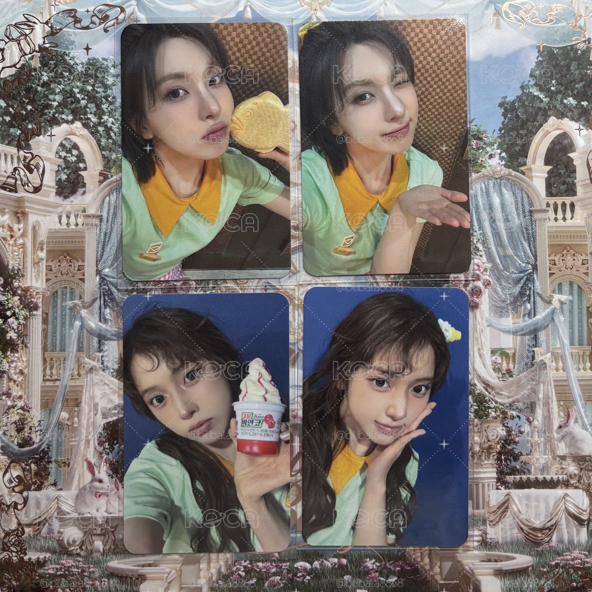 Nmixx bae Jiwoo sw冰淇淋 裴友