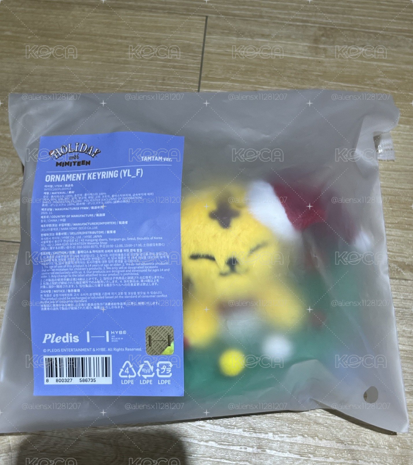 miniteen 聖誕花圈 眈眈 順榮 hoshi