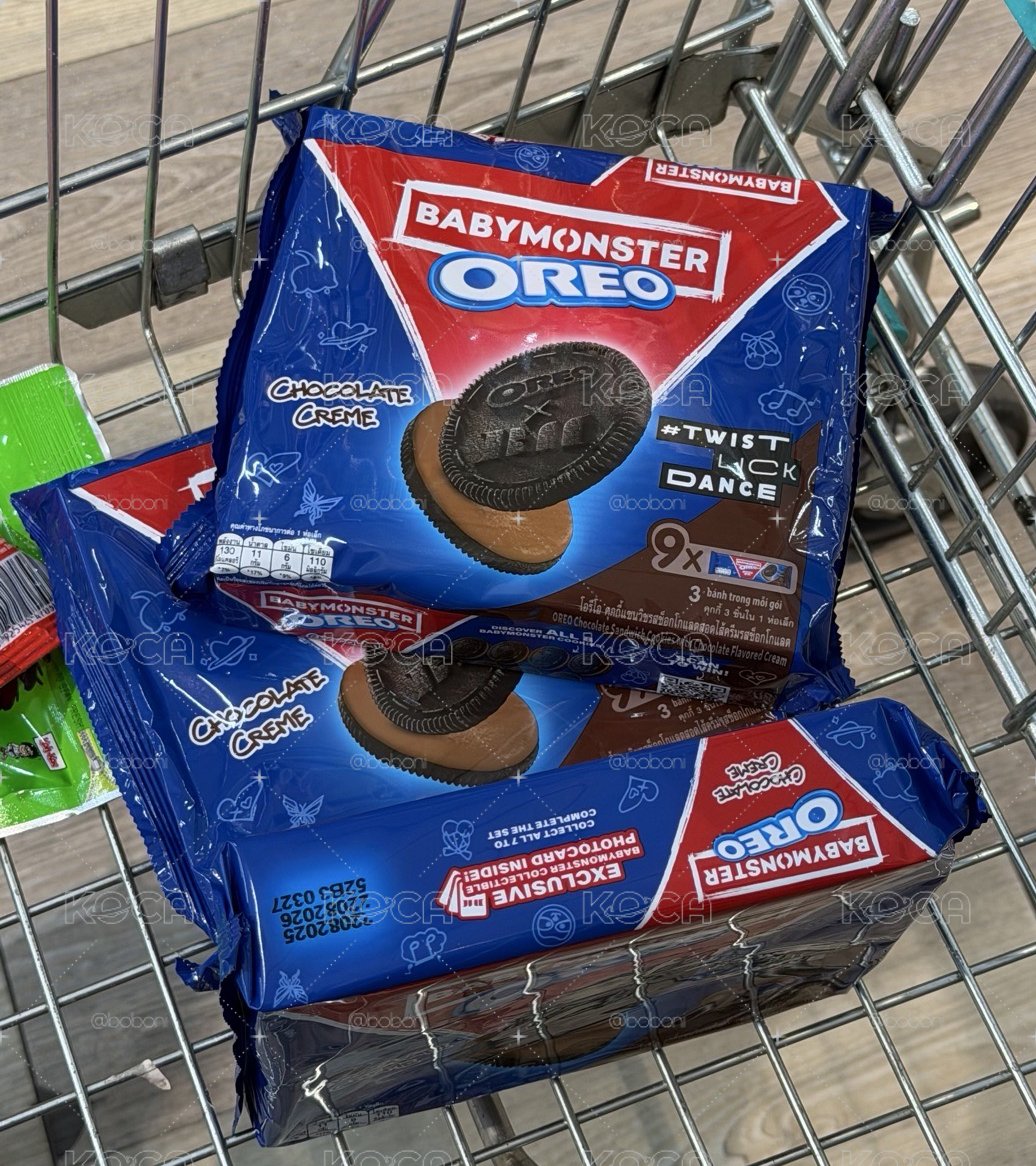 BABYMONSTER x OREO 代言小卡