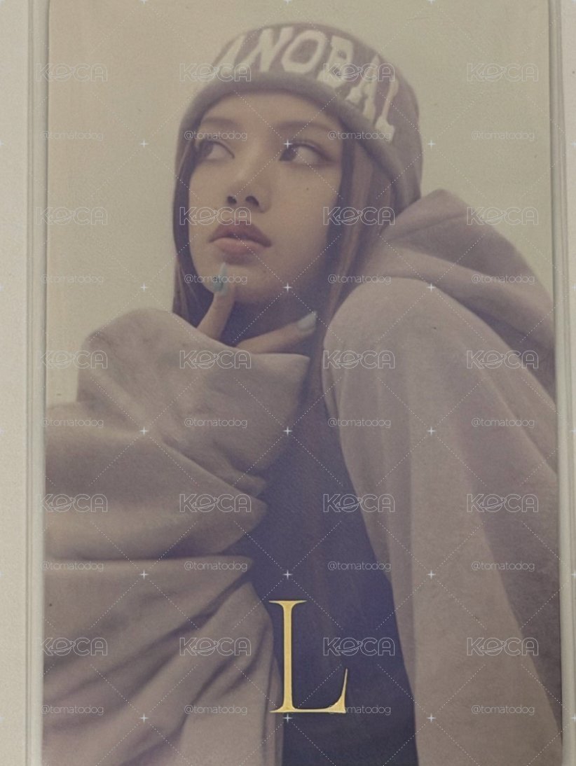 LALISA yg 首批限量卡 專輯卡 