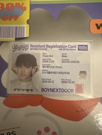 No Genre 專輯卡+身分證卡