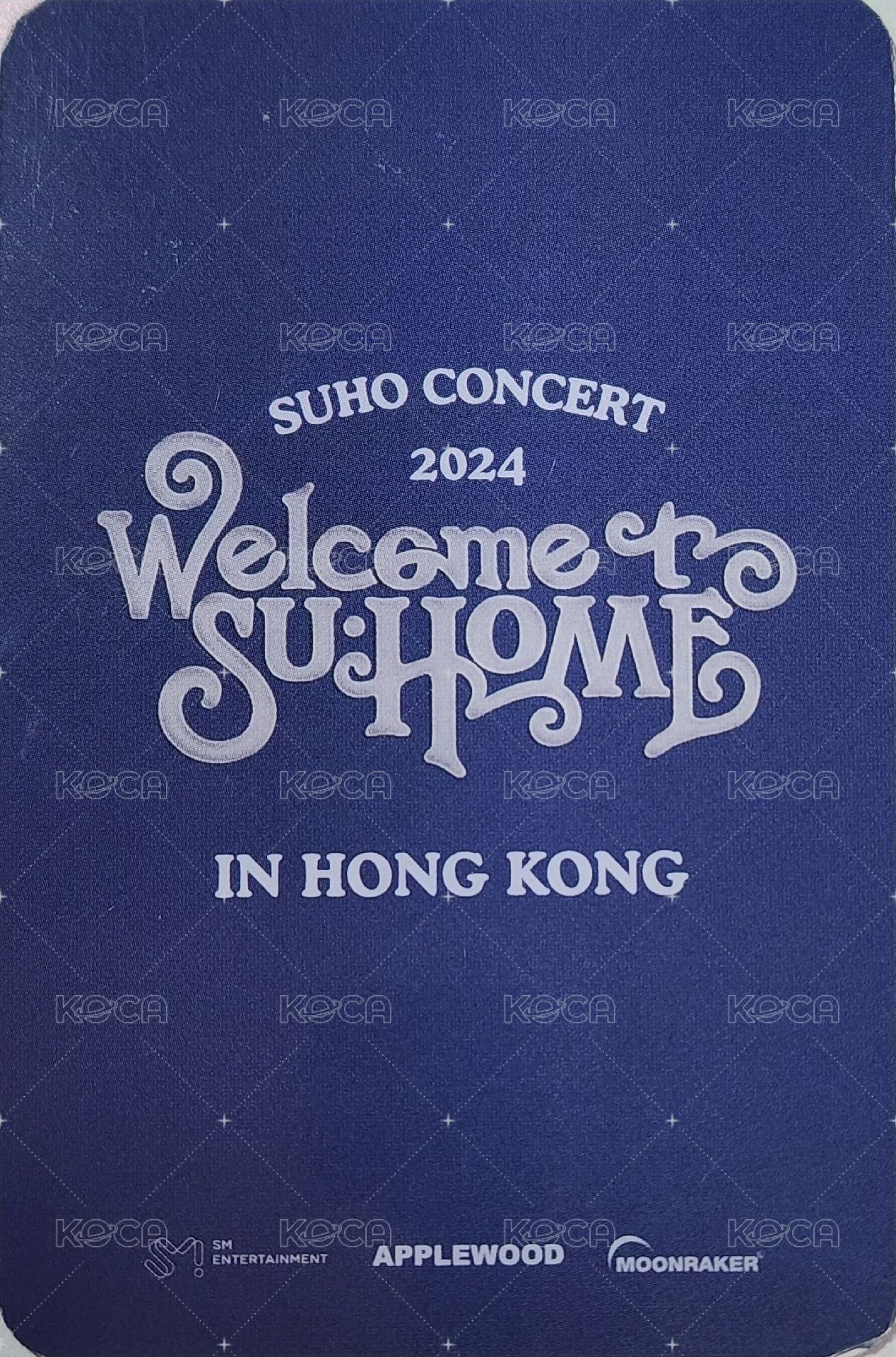 SU : HOME 香港 入場卡 / 場限卡  背面