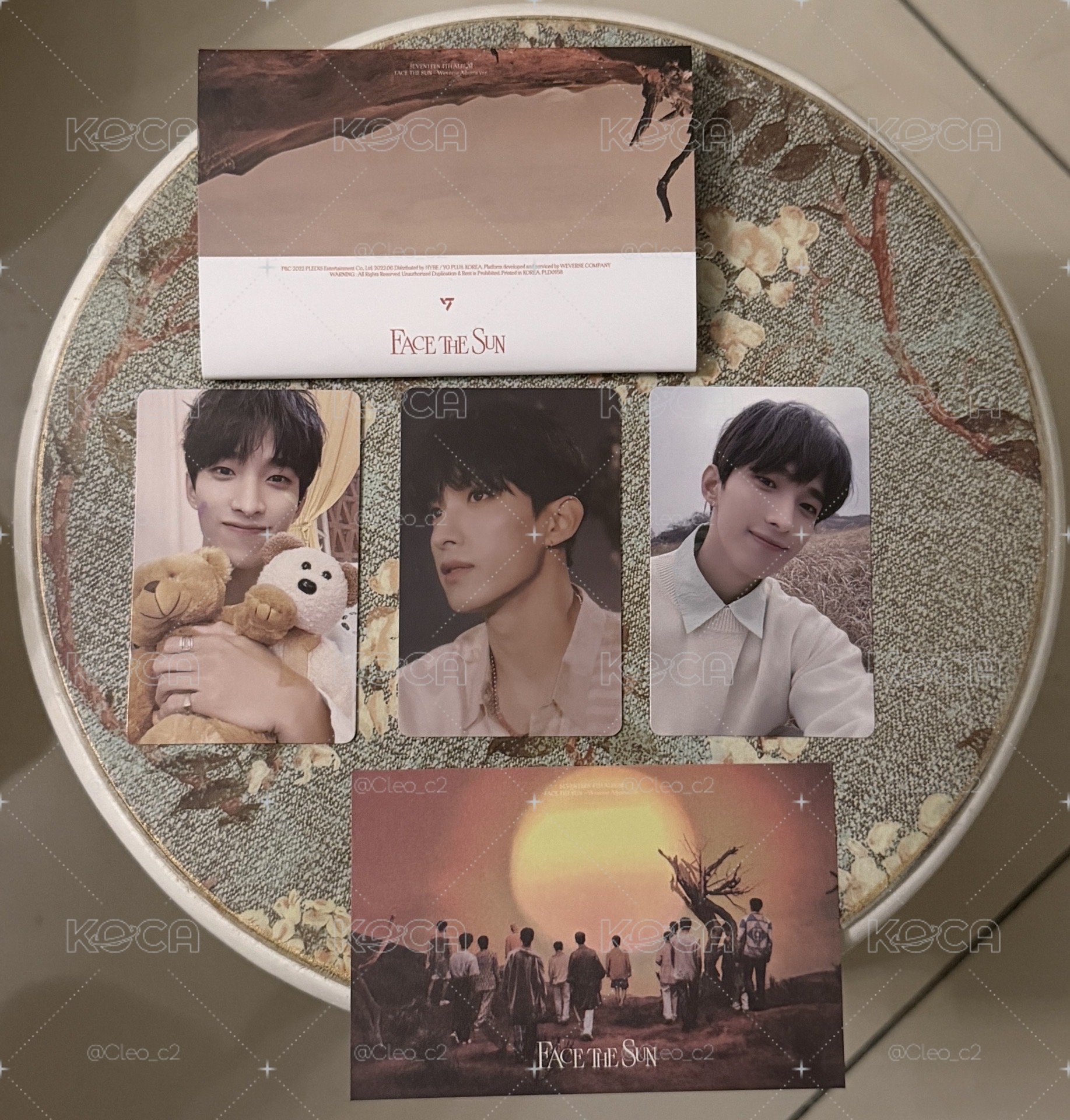 SEVENTEEN 4th Album 'Face the Sun' (Weverse Albums ver.)