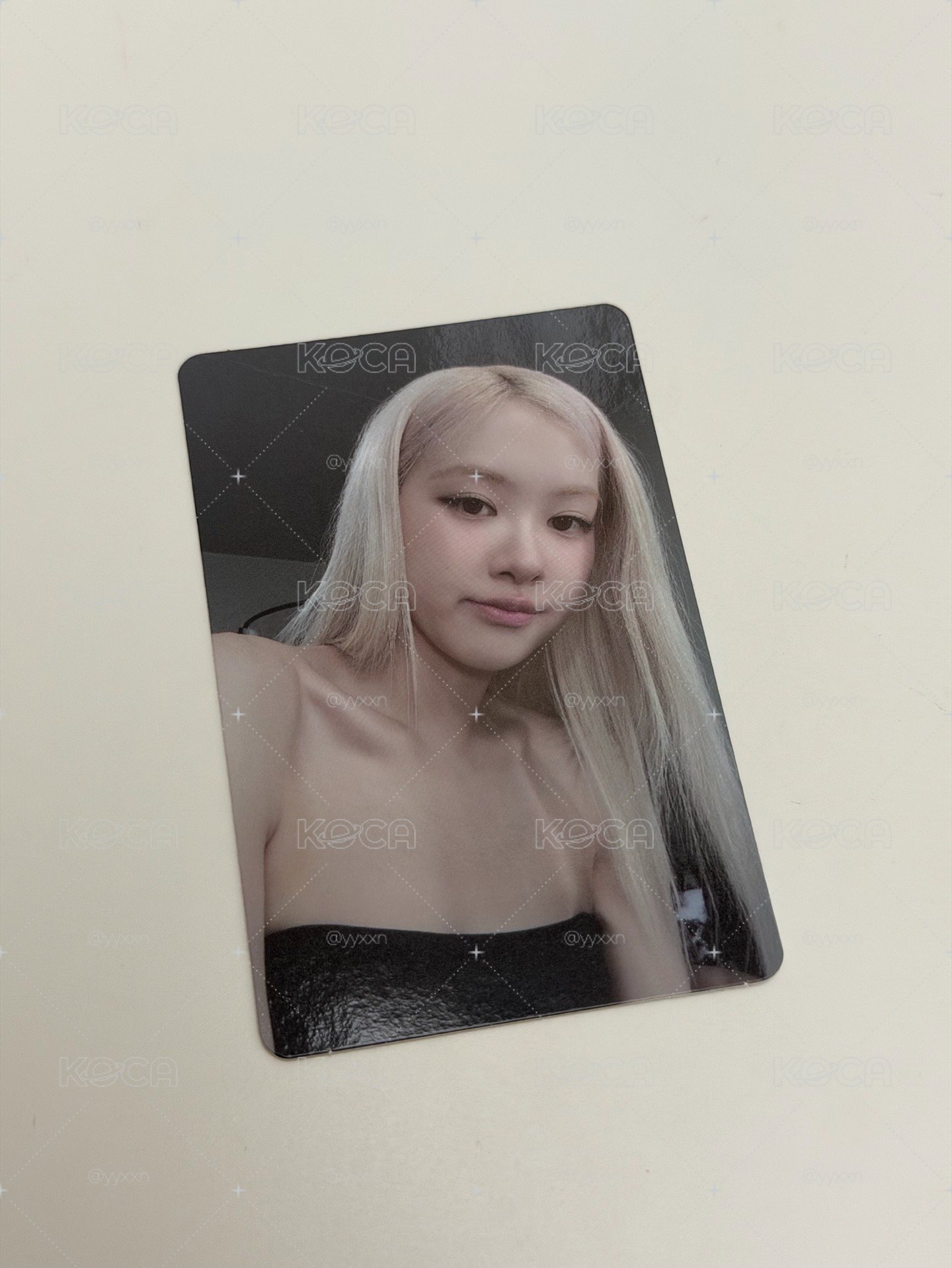 rosie YG特典卡