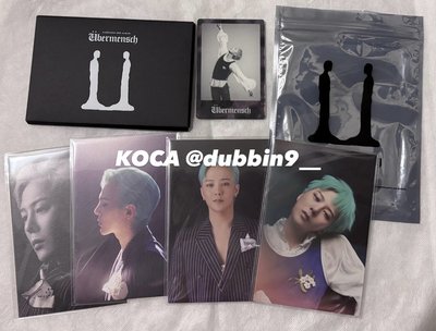 G-Dragon 展覽 周邊 明信片 小卡組