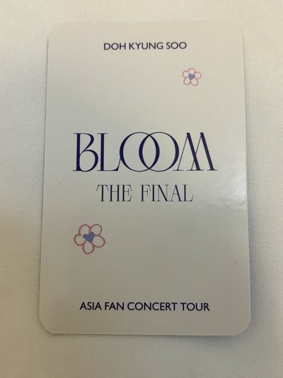 都敬秀（D.O.) BLOOM 安可 周邊卡