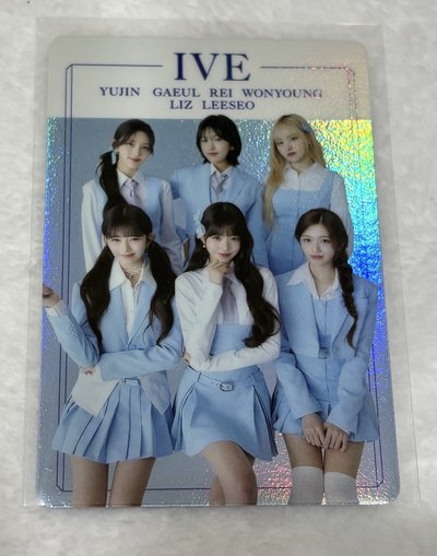 2024 萬代 X IVE  團卡*2不拆