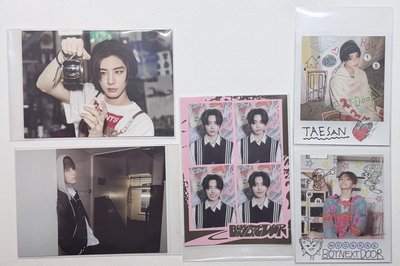 BND｜專輯內明信片 3456