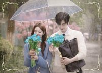 愛你紀念收藏卡 戲劇卡 劇情卡 撐傘