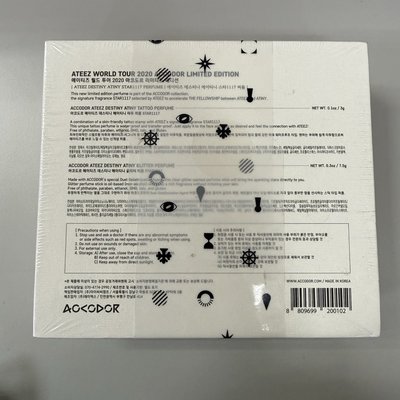 ATEEZ WORLD TOUR 2020 香水套組 全新未拆