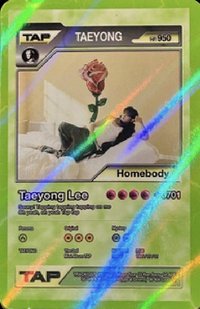 Taeyong Tap Flip Zine 專輯卡 
