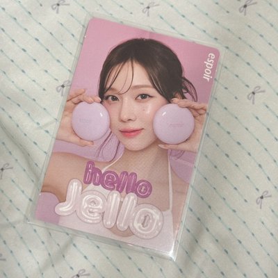 espoir冬代言卡 兩張