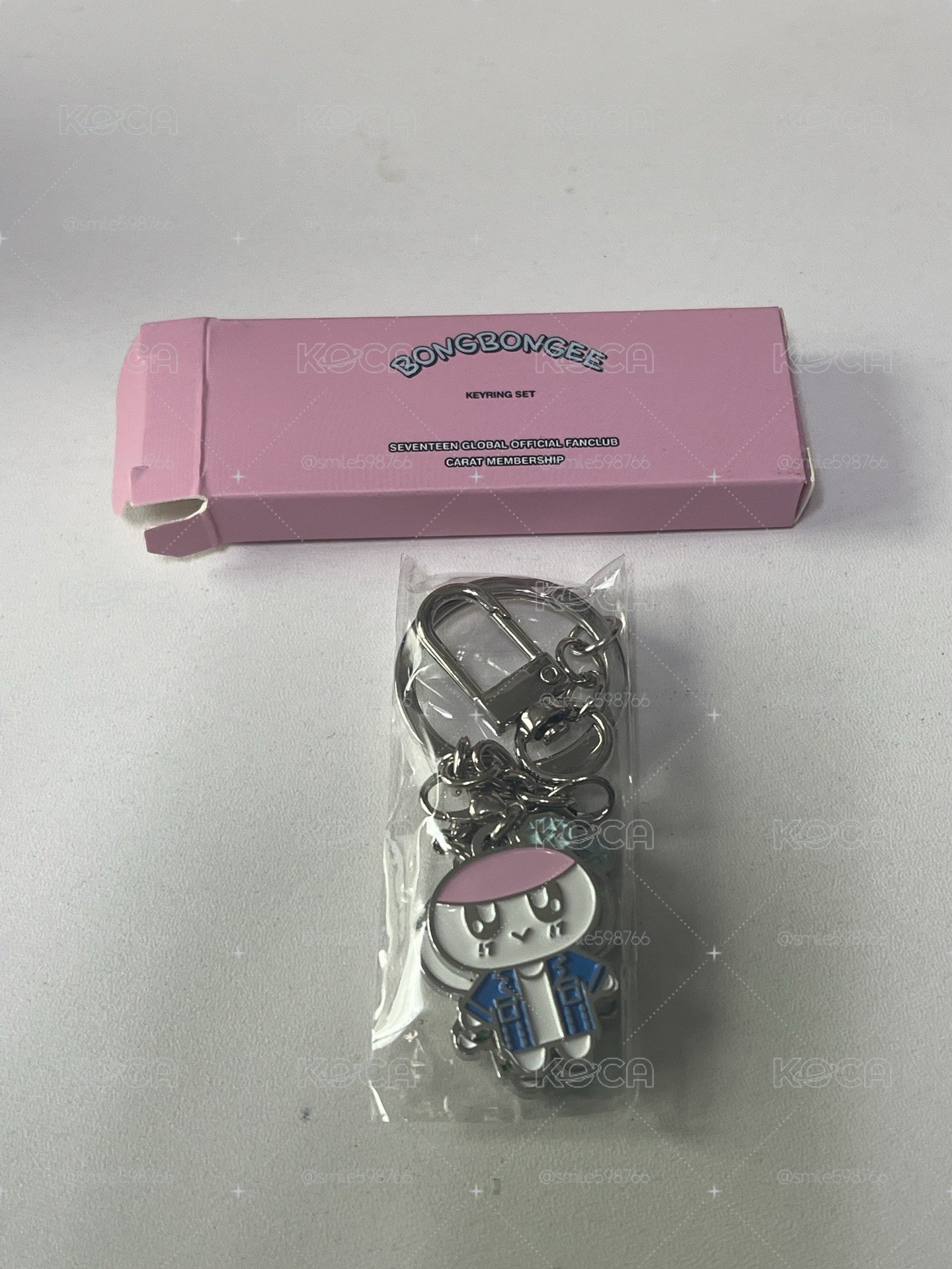 SEVENTEEN 9期會員禮蹦蹦吊飾