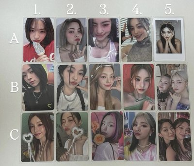 （可當綁）ITZY小卡