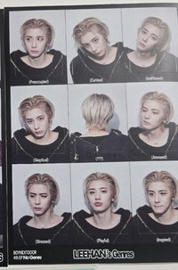 NO GENRE 李涵9公格貼紙