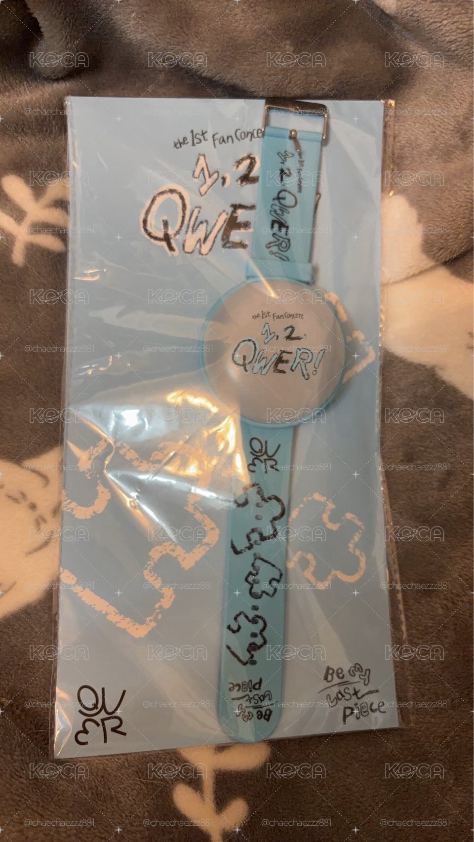 QWER絕版手錶燈（二手僅使用一次）