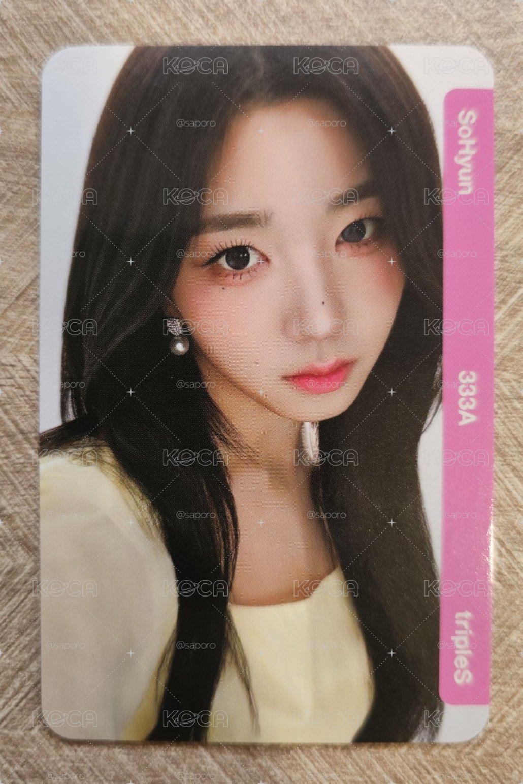 2026 OT24亞巡入場卡/場限卡 VIP BB333 sohyun 