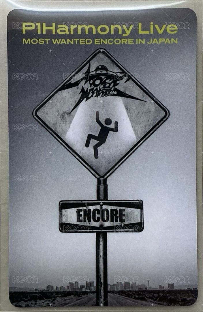 25巡迴 東京安可場隨機卡 隨機卡  背面