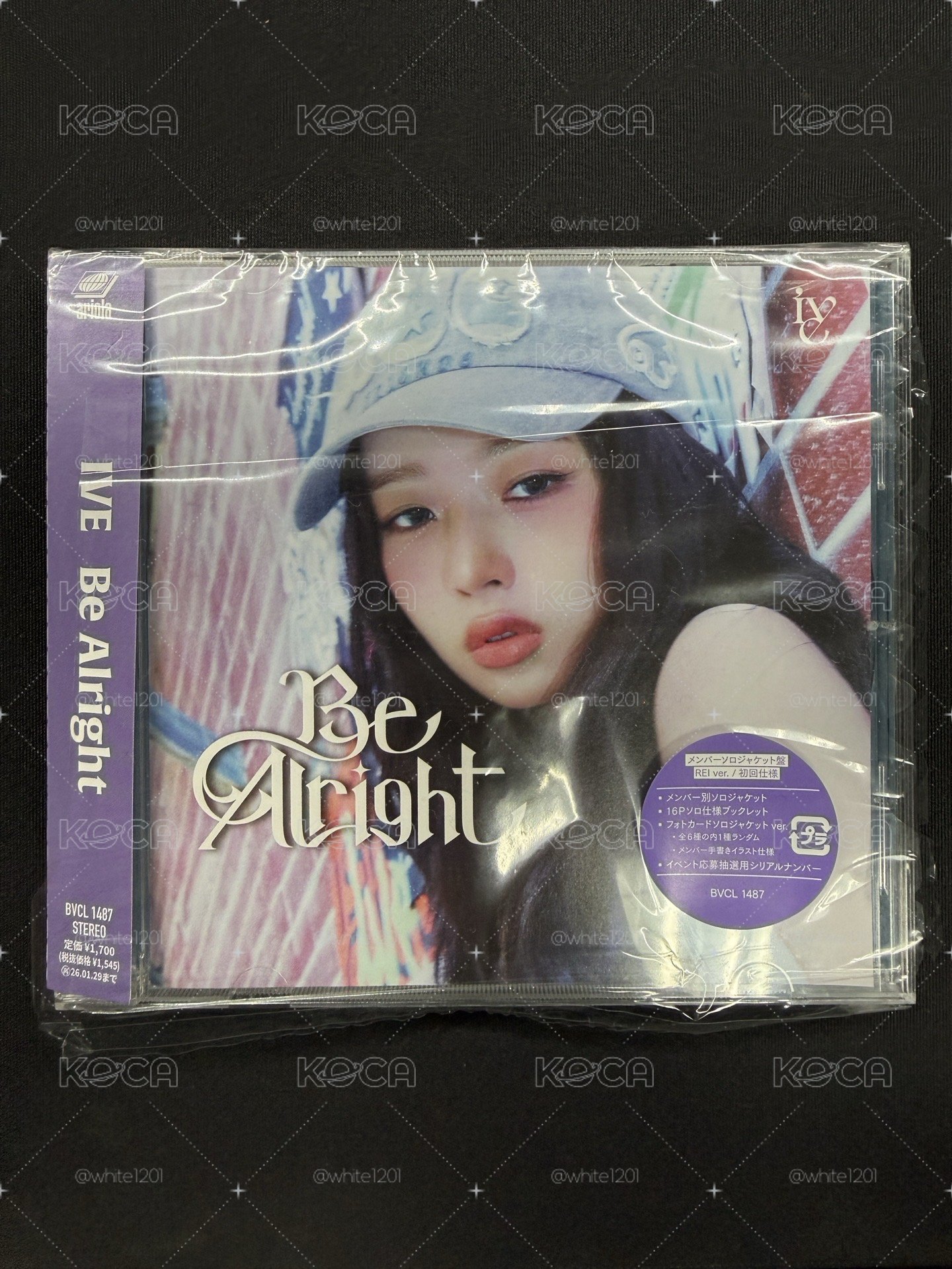 Be alright 怜 單封 空專