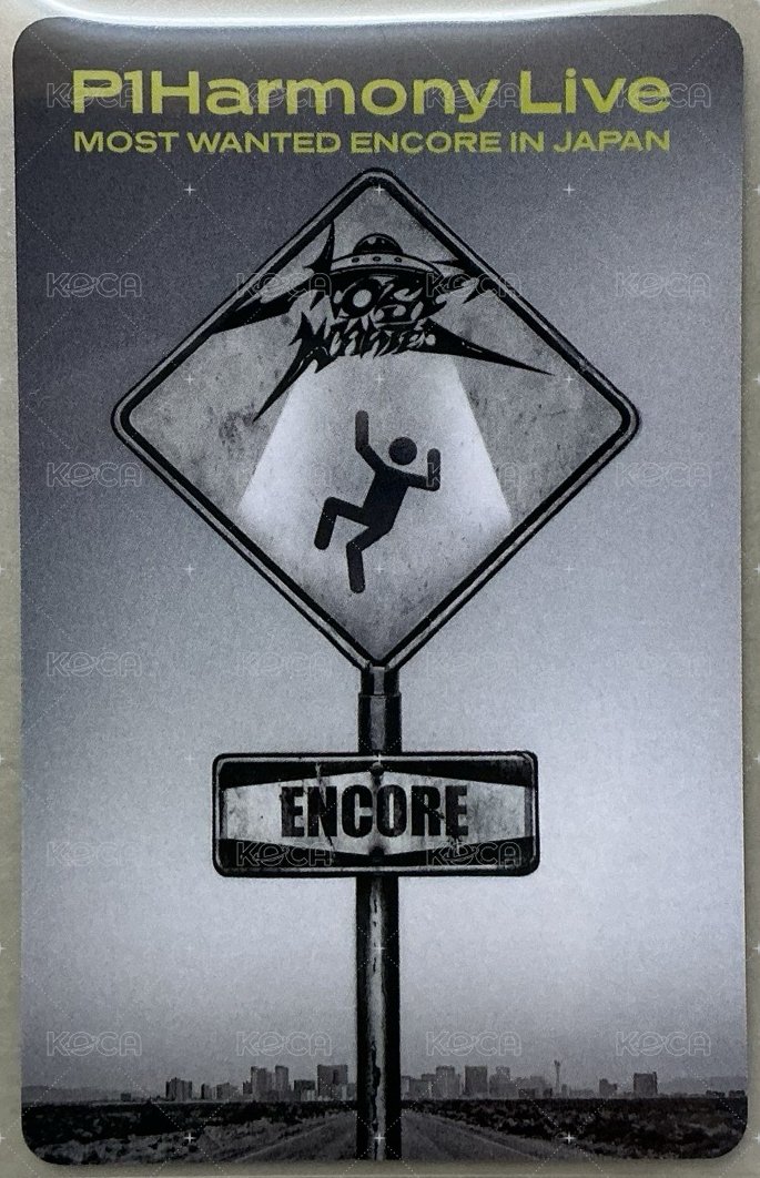 25巡迴 東京安可場 隨機卡  背面