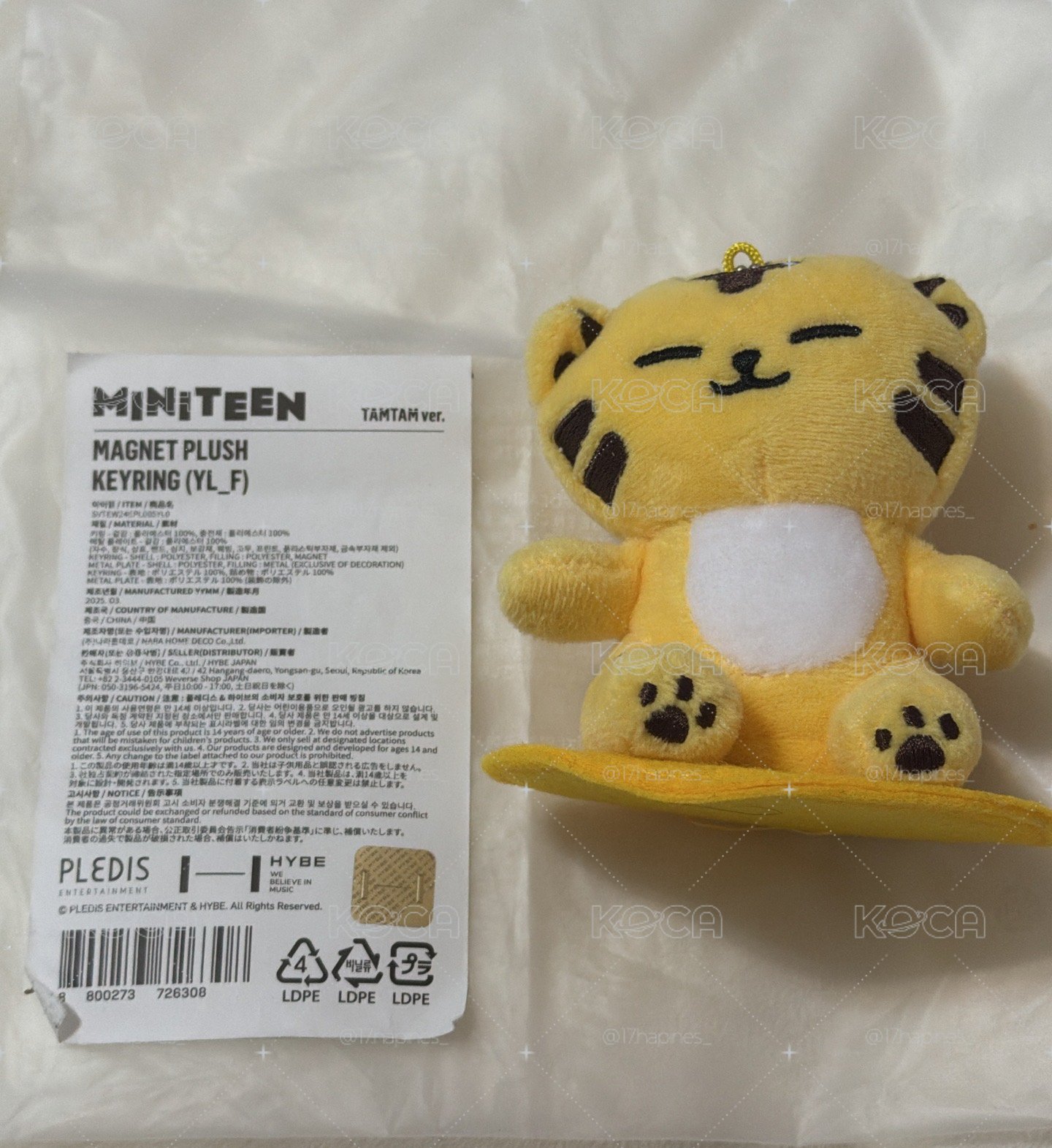 🩵Miniteen 磁吸坐娃 TAMTAM（須綁200）