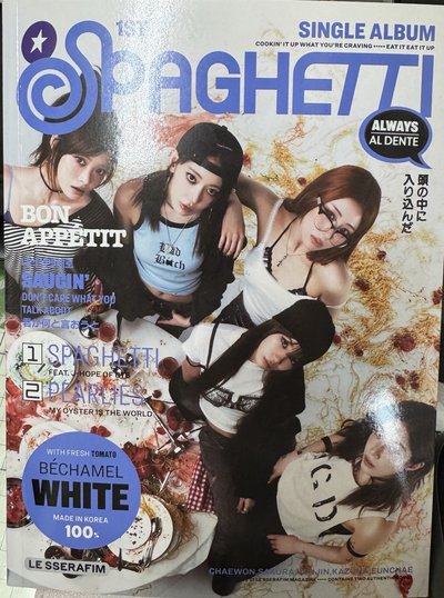 AAA團卡 Spaghetti團封