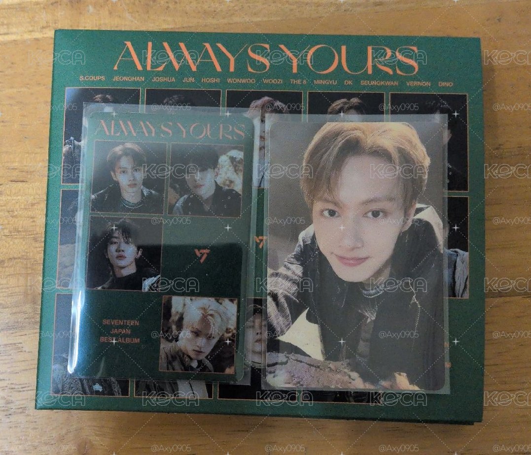 Seventeen 日本專 Always Yours 俊盤