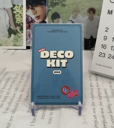 TXT 崔杋圭 23 Deco Kit 咕咕卡