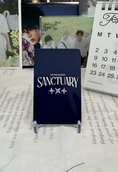 TXT 崔杋圭 迷七 環球 單封卡 特典卡 SANCTUARY