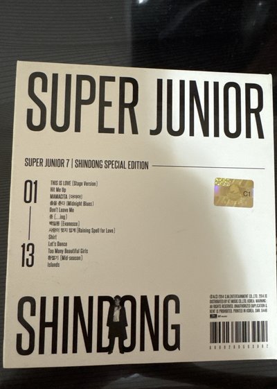 SJ Super junior 正規7 神童特別版 全專