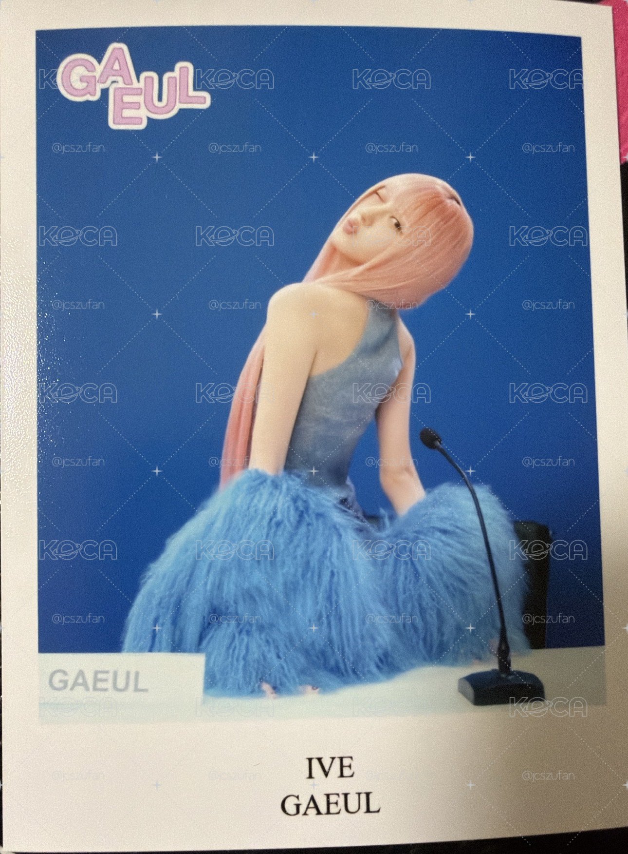 IVE-壓克力杯墊 秋天 Gaeul