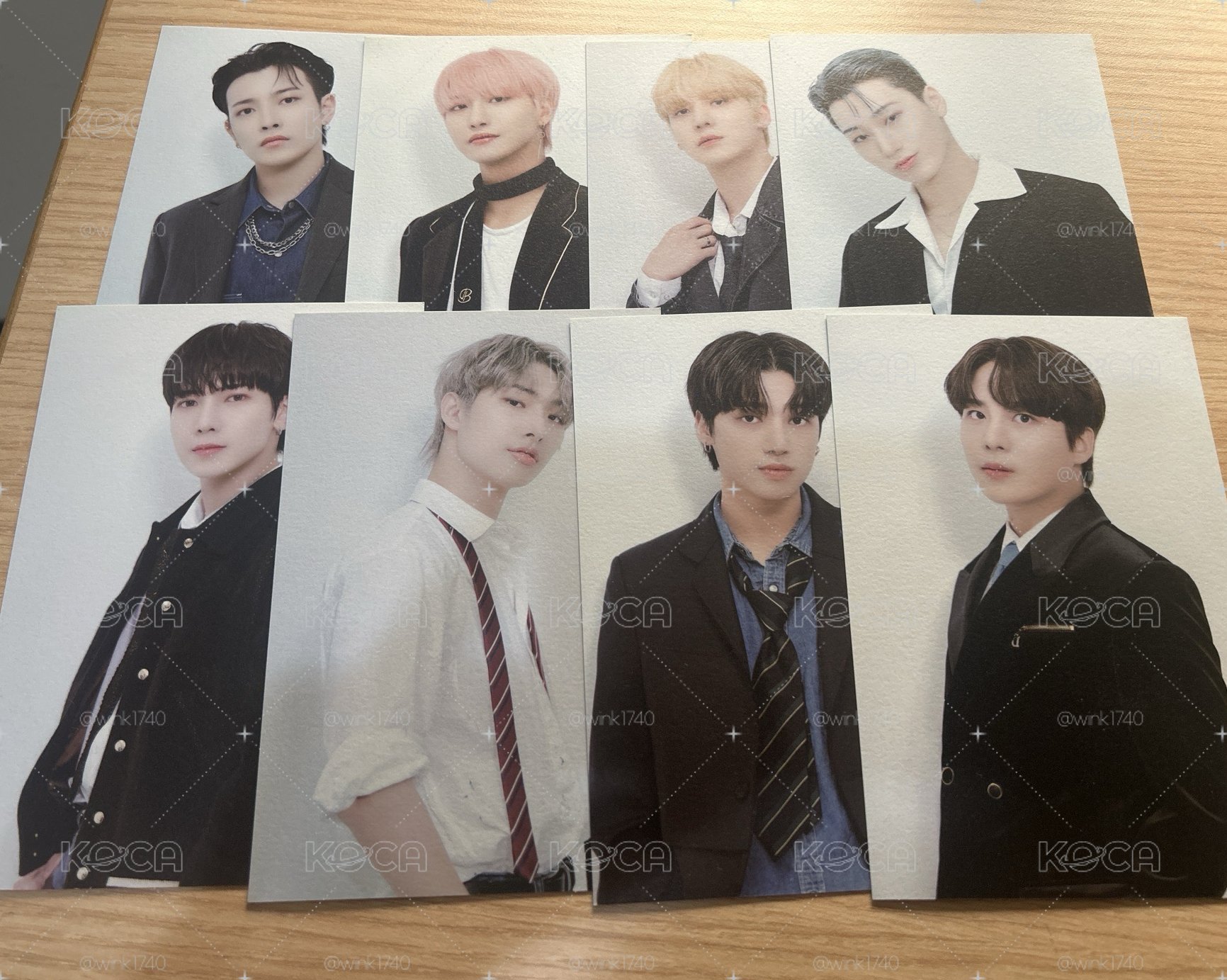 ATEEZ XR SHOW 明信片 整組