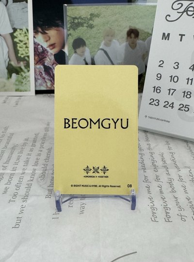 TXT 崔杋圭 日巡 誓い CHIKAI 隨機卡 卡包卡