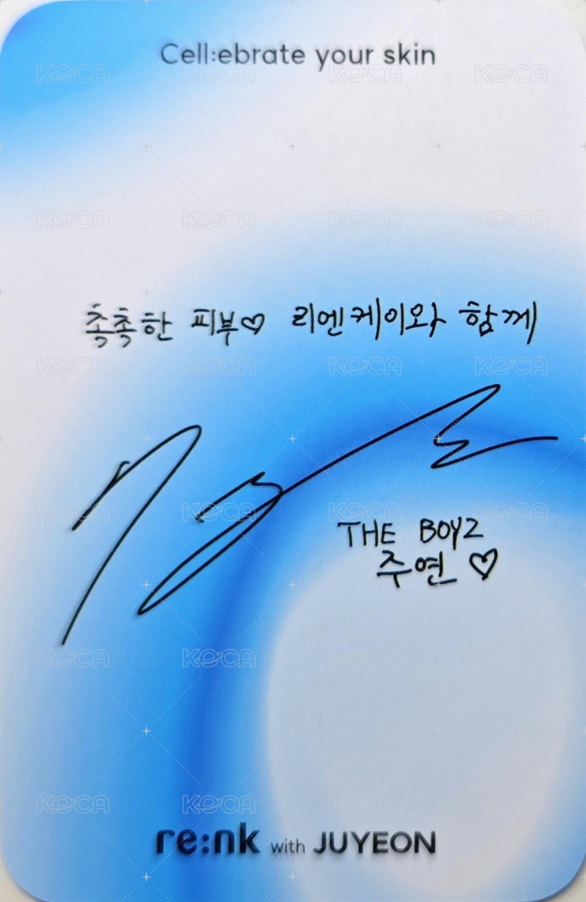 re:nk 1.0 滿額卡  背面