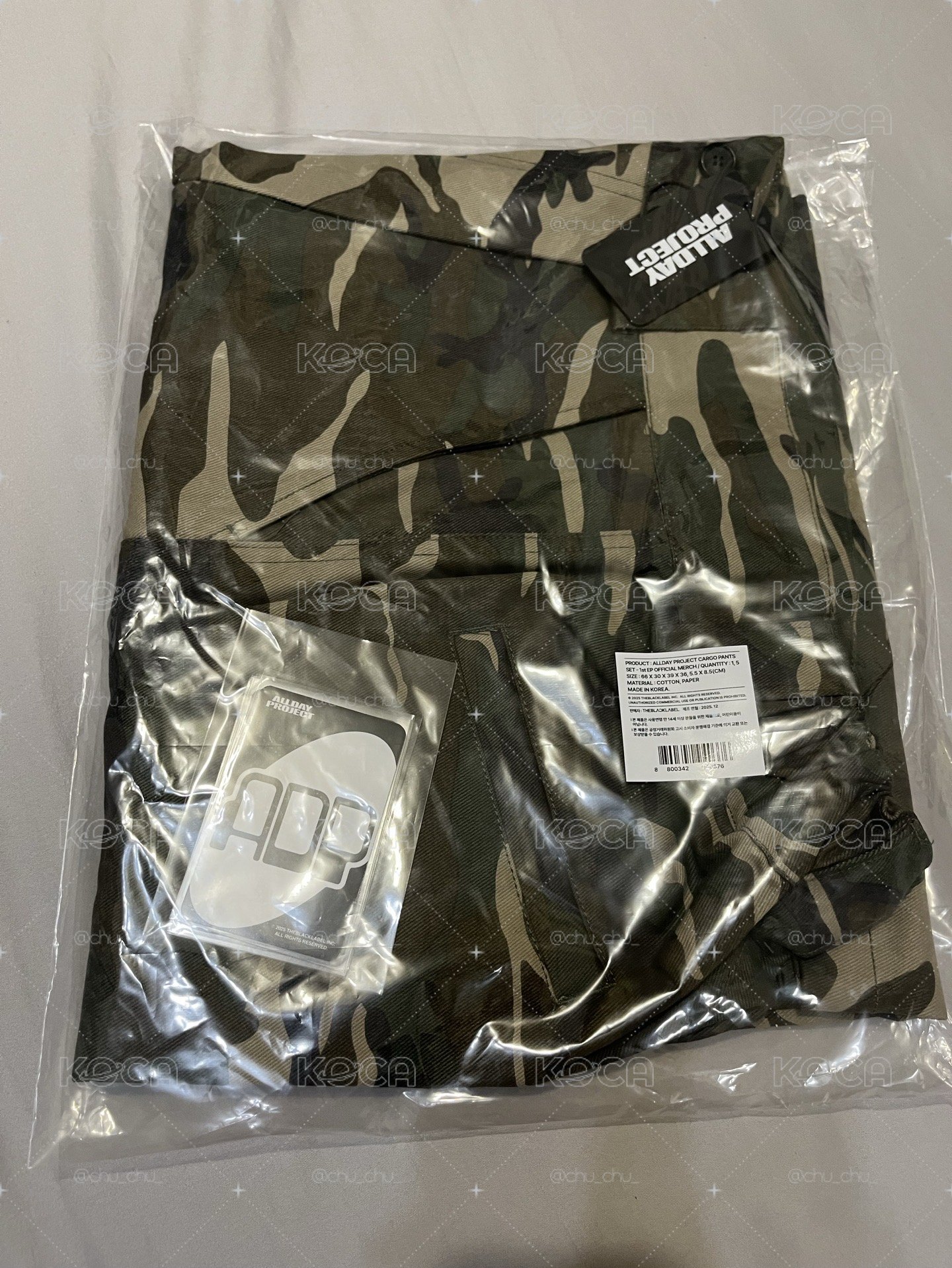 ADP工裝褲含卡