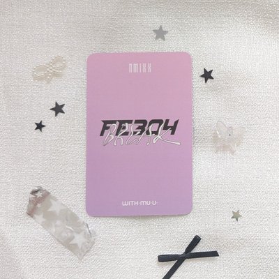 ⚫ BREAK wm幸運卡（B ver.）裴