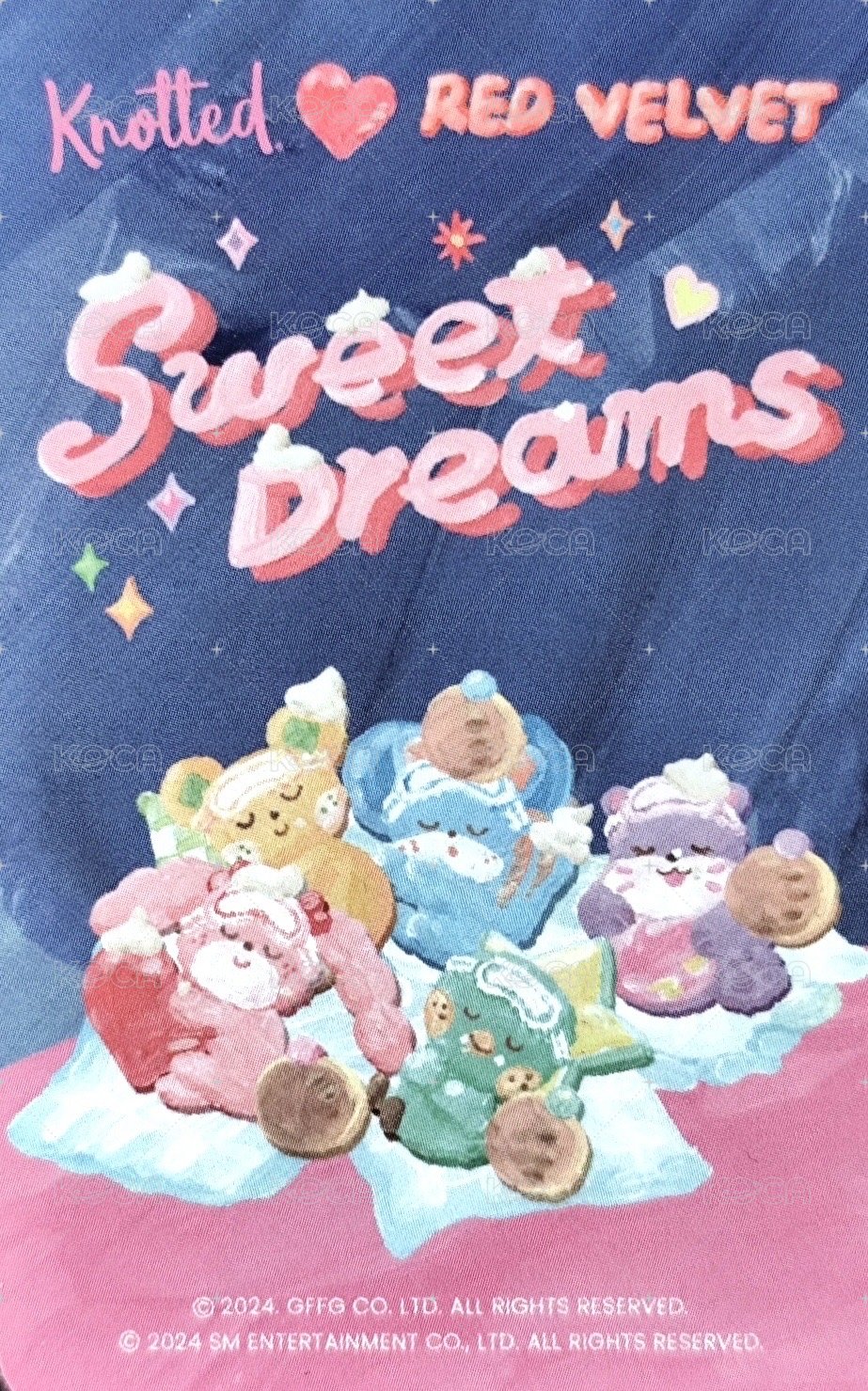 甜品快閃 wm 特典卡  背面