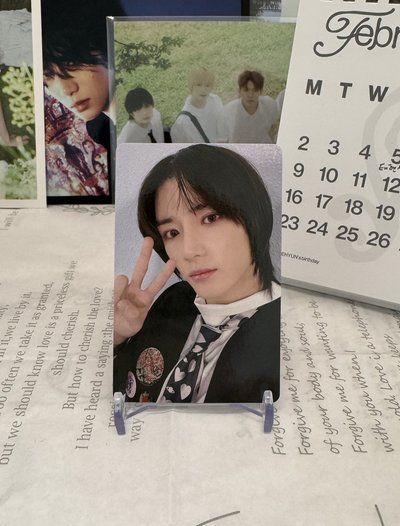 TXT 崔杋圭 yzy 一直娛 簽售卡 中背卡 祝MOA們好運旺旺