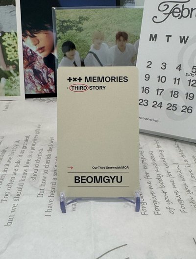 TXT 崔杋圭 23 三代回憶錄 DVD卡 隨機卡