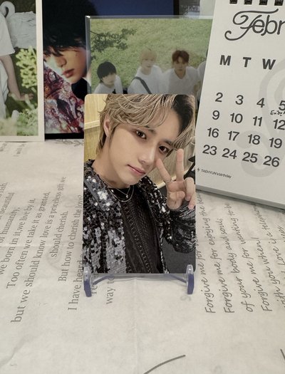 TXT 崔杋圭 23年曆卡 Backstage