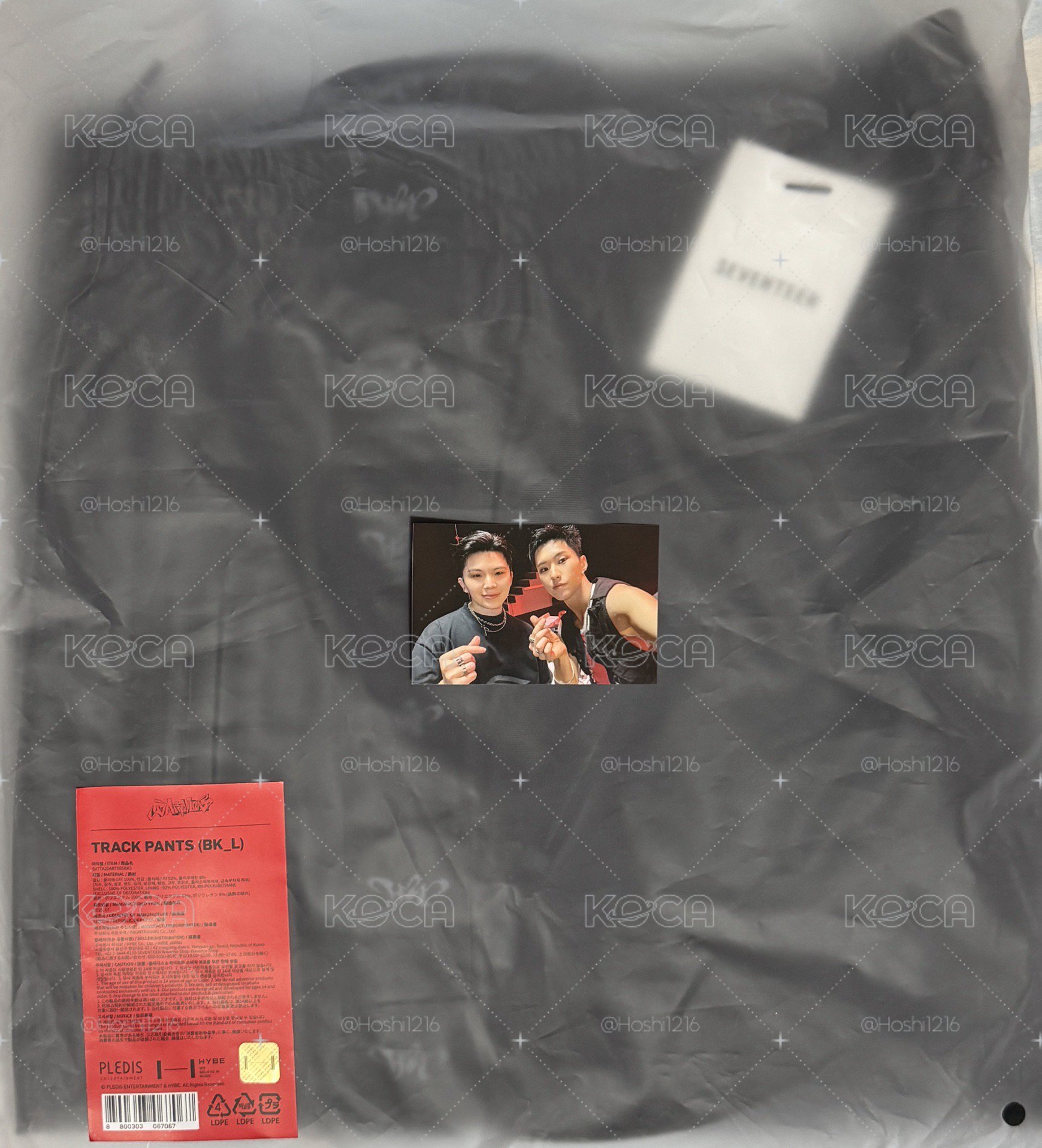 （全新）HxW Warning 長褲 L