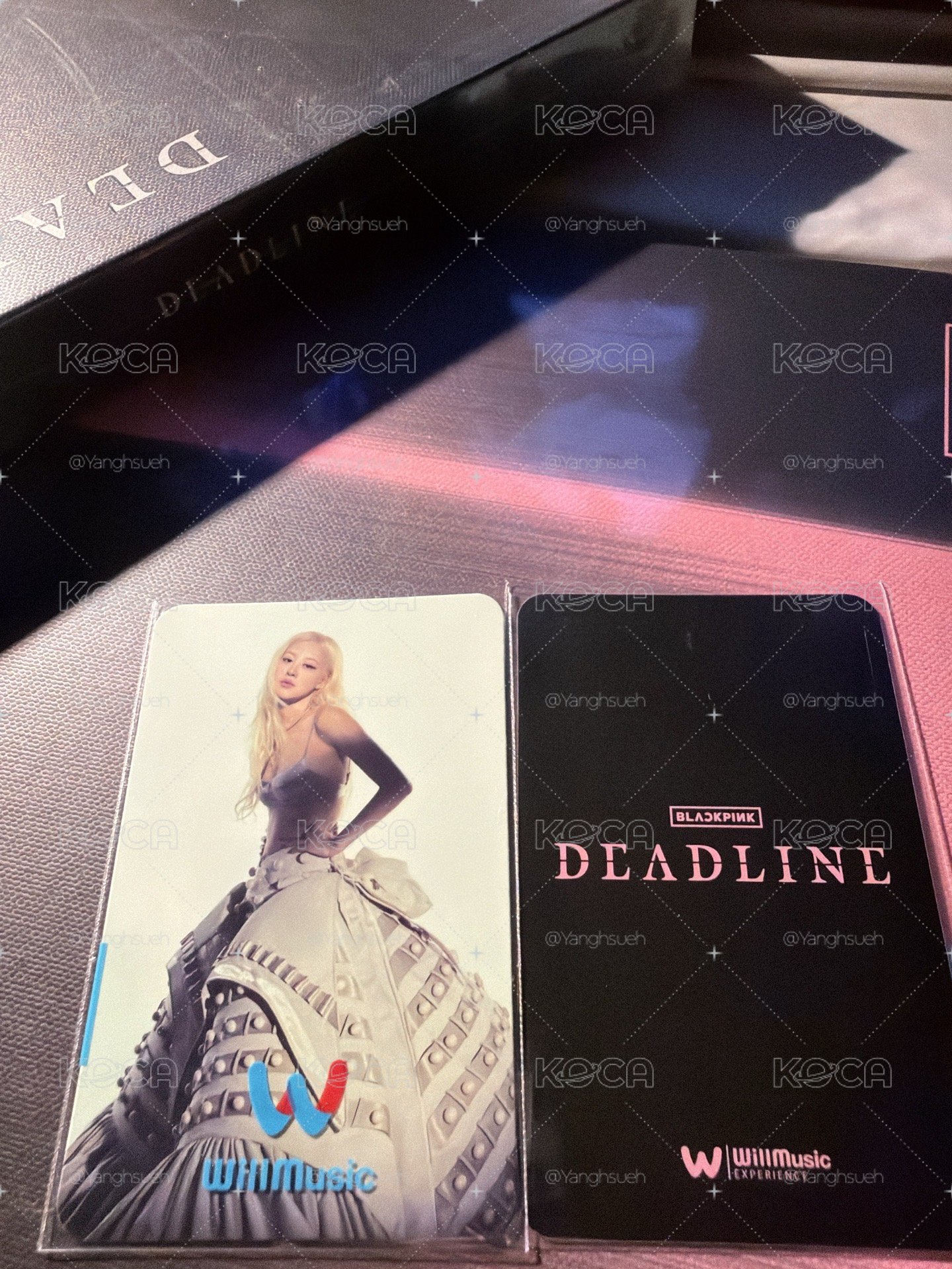 DEADLINE 微樂客 特典卡  ROSÉ
