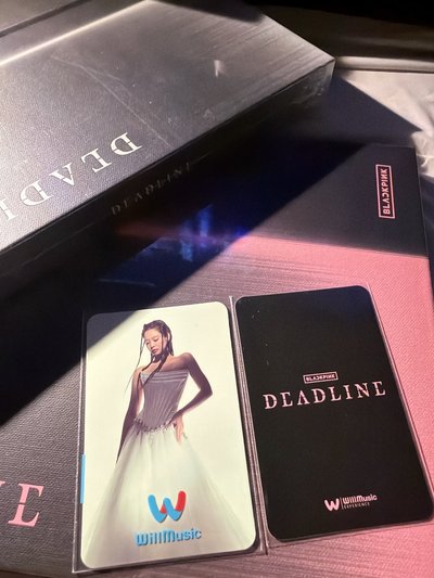 DEADLINE 微樂客 特典卡  JENNIE