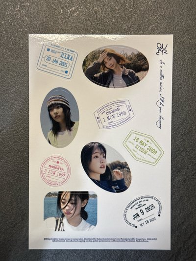 迷三C版貼紙