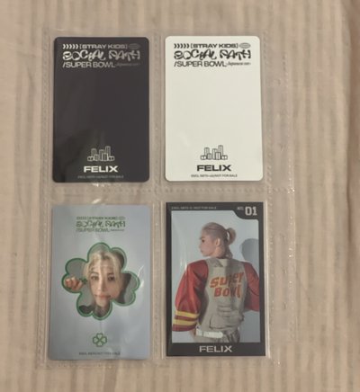 social path A盤菲+B盤貼紙