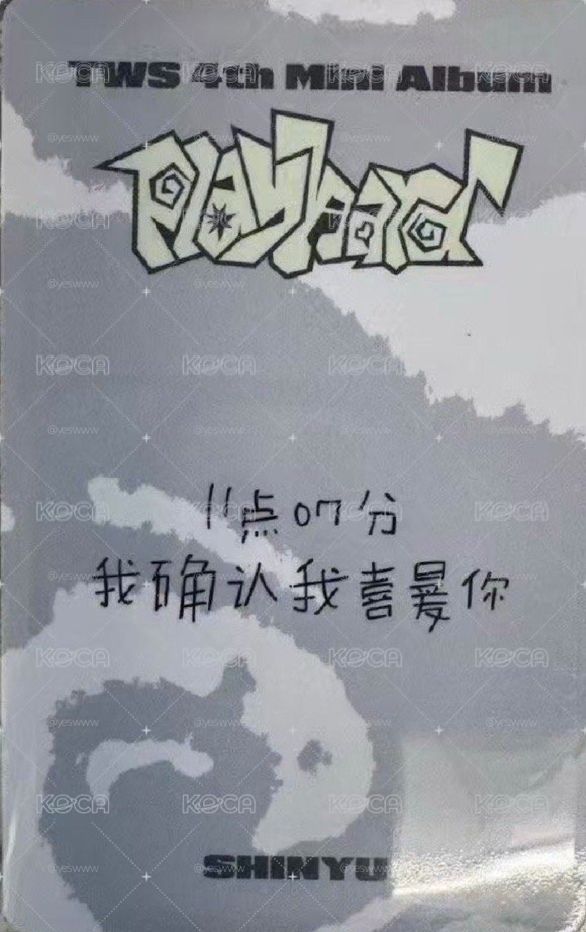 TWS 申惟 YZY中文卡背